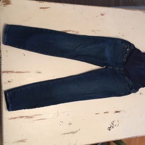Gap maternity true skinny jeans